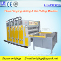 Chain feeding type 4 color flexo printing machine/carton packaging machine CE